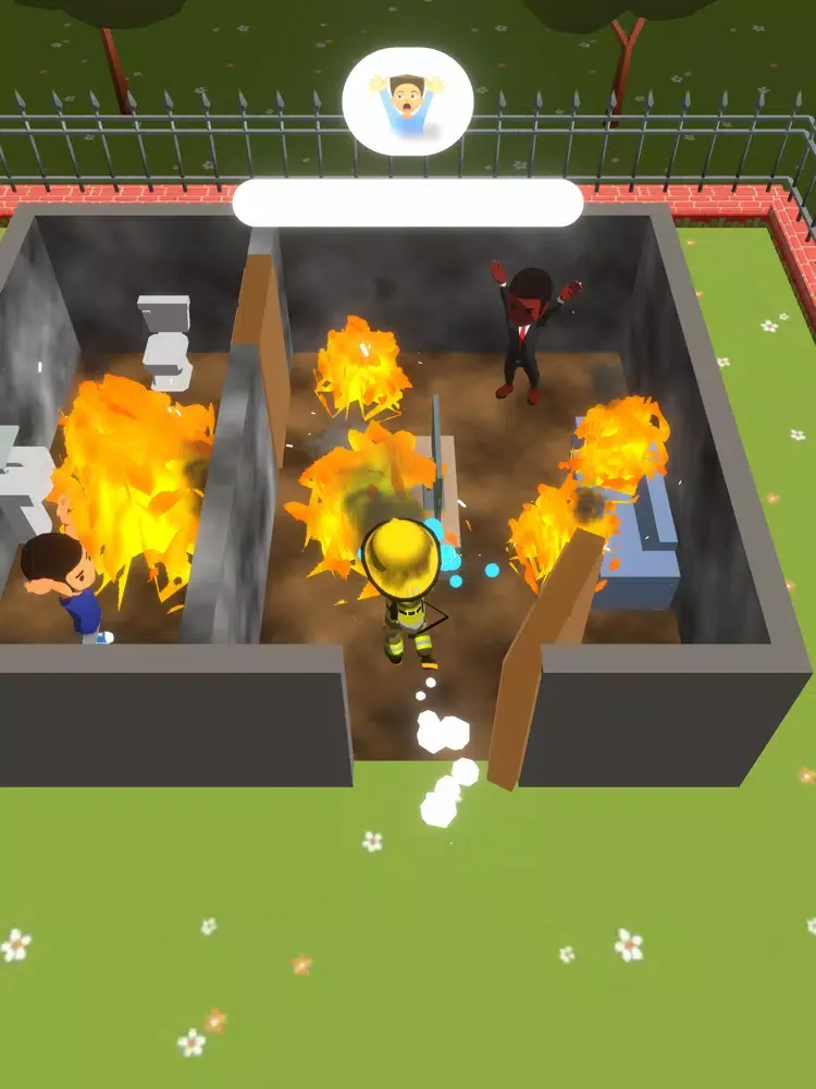 ภาพหน้าจอของ Fire Chaser iPad 