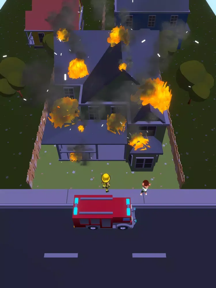 ภาพหน้าจอของ Fire Chaser iPad 