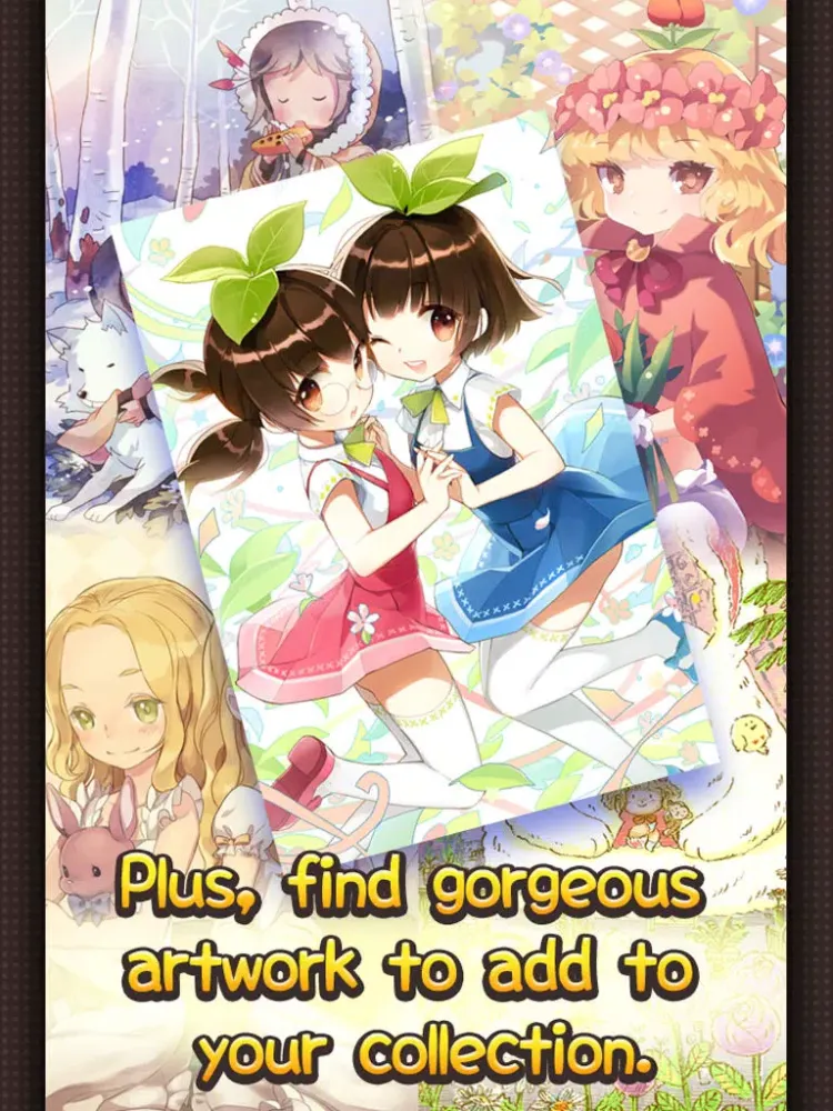 Tangkapan skrin MandrakeGirls ~Garden of Secret~ iPad 