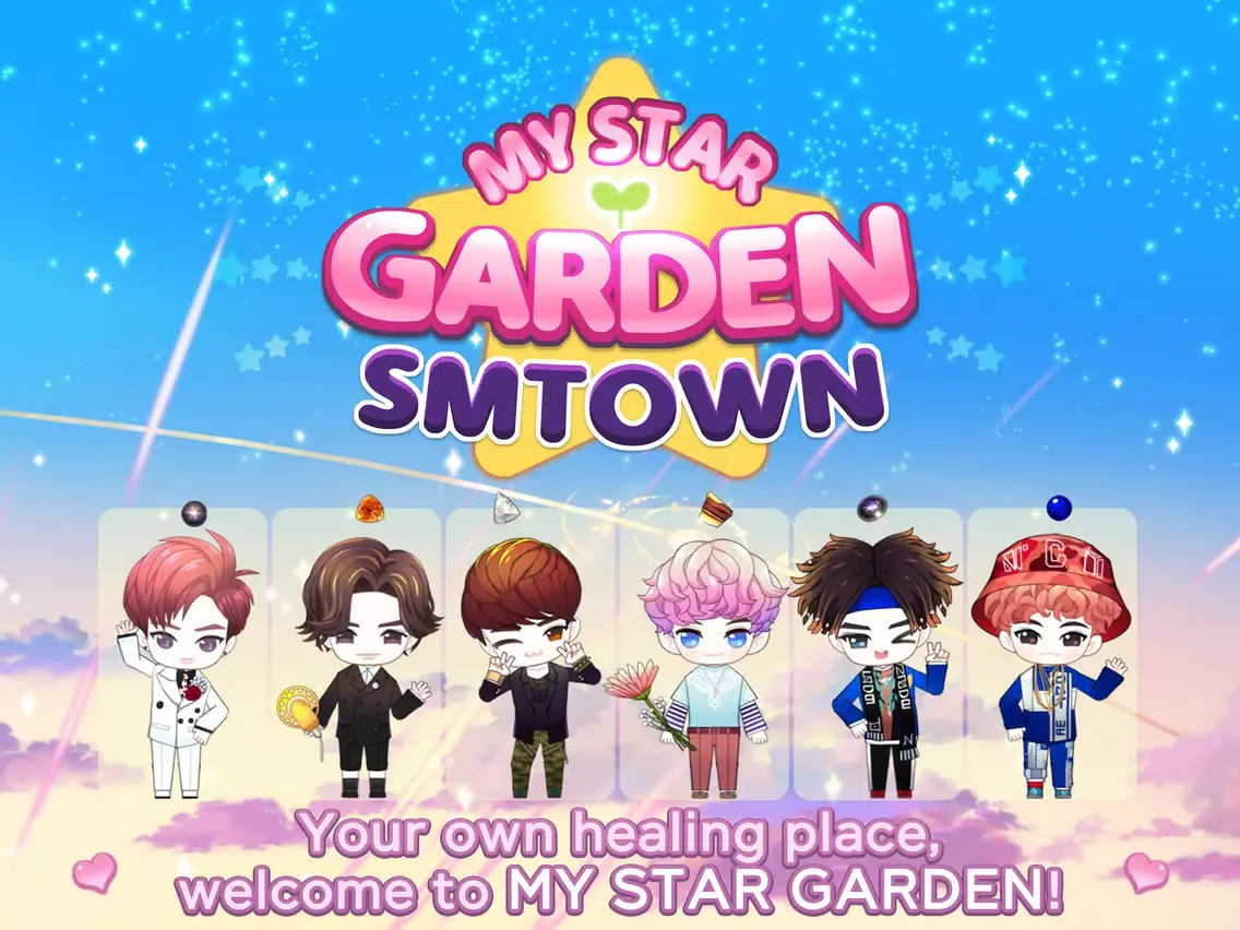 MY STAR GARDEN with SMTOWN iPad  স্ক্রিনশট