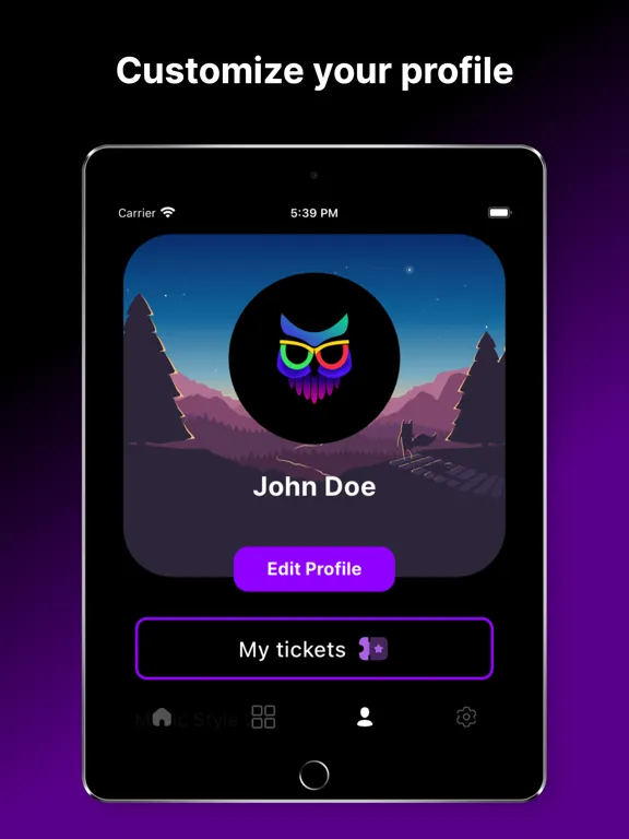 NightOwl Events iPad  Ekran Görüntüleri