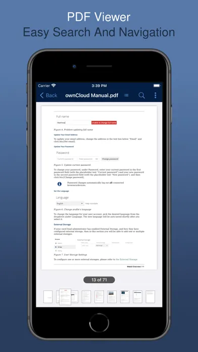 ownCloud - File Sync and Share 스크린샷