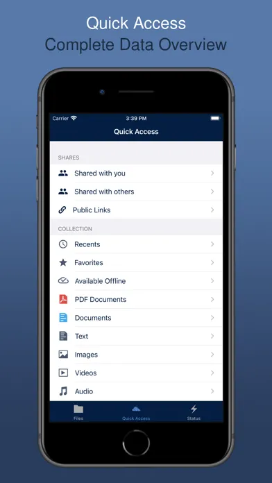 ownCloud - File Sync and Share 스크린샷