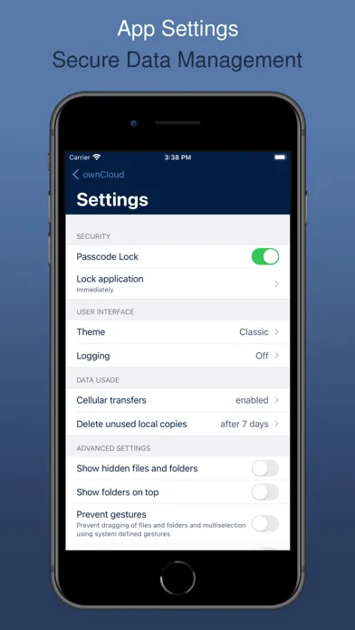 ownCloud - File Sync and Share 스크린샷
