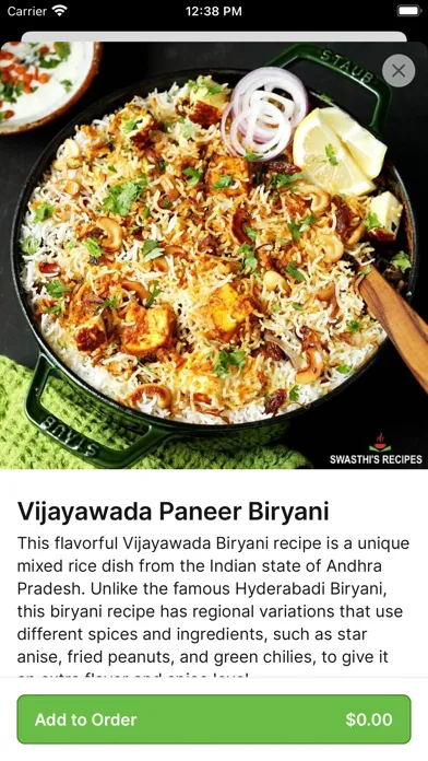 Bharath Cafe স্ক্রিনশট