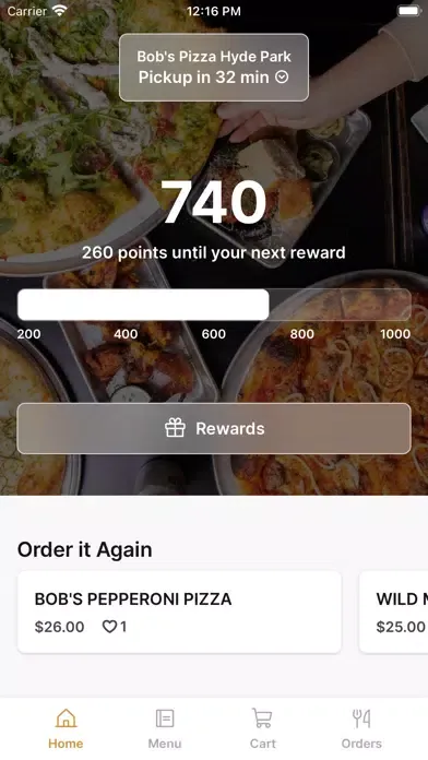 Скриншоты Bob's Pizza