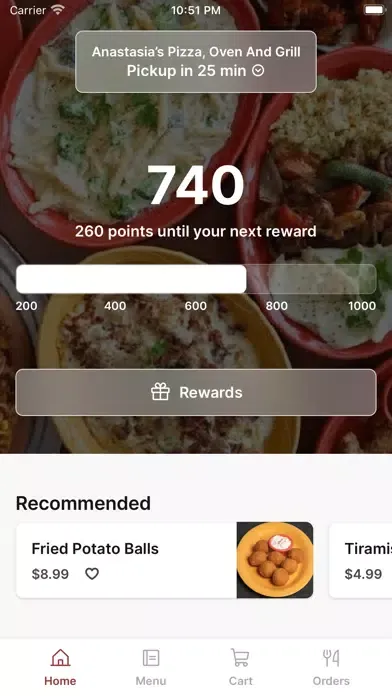 Скриншоты Anastasia’s Pizza Oven & Grill