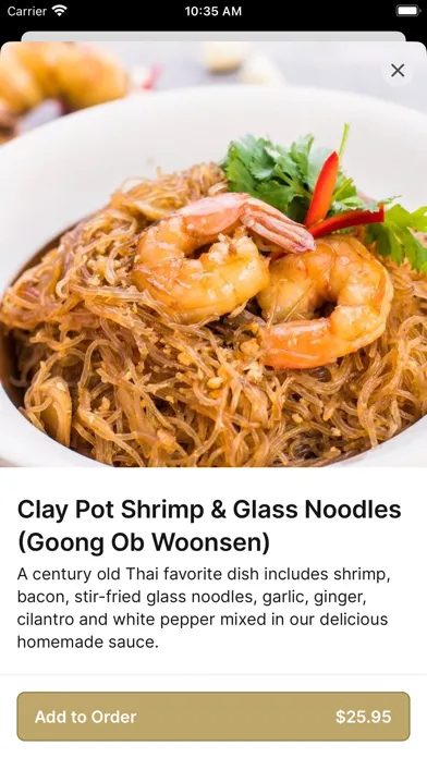 Noi Thai Cuisine To Go 스크린샷