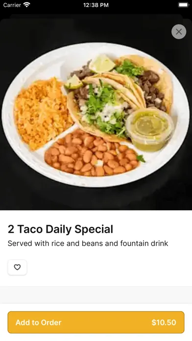 Tangkapan layar Taco King
