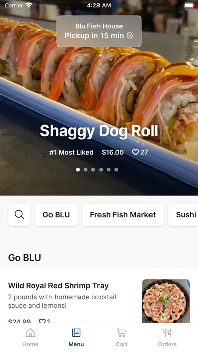 Blu Fish House應用截圖