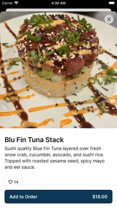 Blu Fish House應用截圖