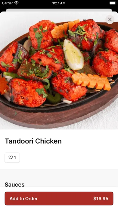 Desi Tadka Indian Cuisine स्क्रीनशॉट