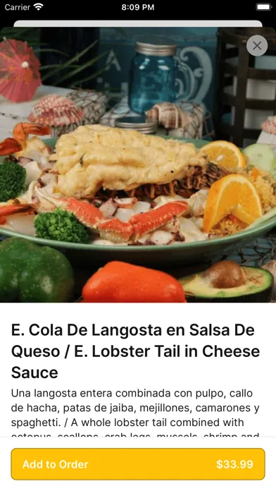 Capturas de tela do El Dorado Mexican Restaurant