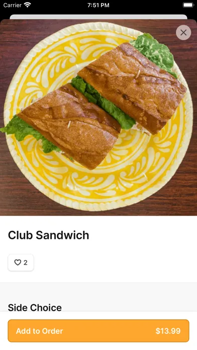 Mustard Cafe應用截圖