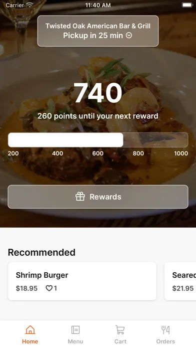 Twisted Oak Bar & Grill سکرین شاٹس
