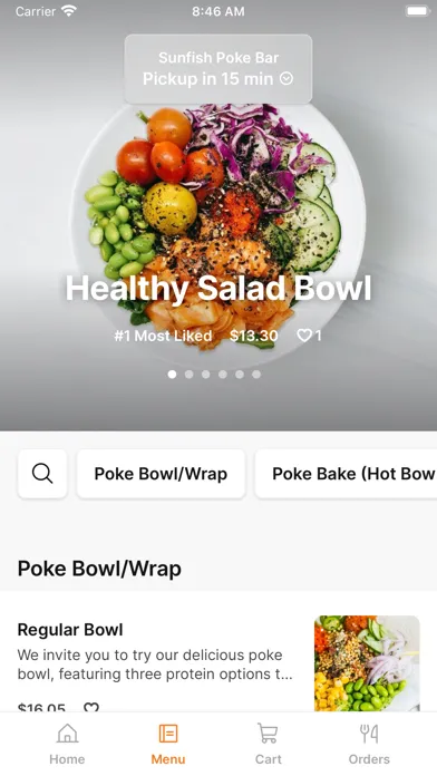 Capturas de pantalla de Sunfish Poke To Go