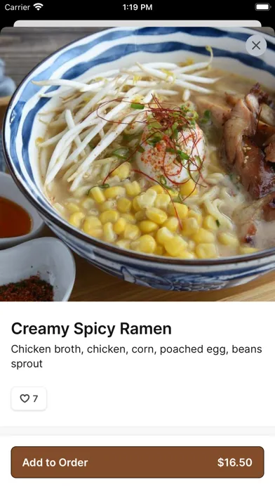 Capturas de tela do Corner Ramen & Poke