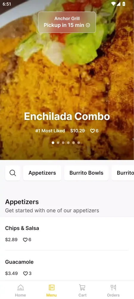 Anchor Grill Mexican應用截圖