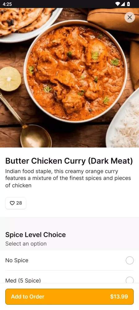 Bhanu Indian Cuisine Ekran Görüntüleri