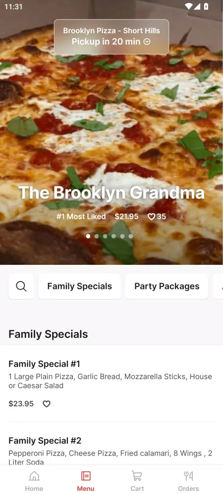 Brooklyn Pizza - NJ应用截图