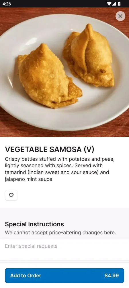 Darbar India Grill & Bar App 스크린샷