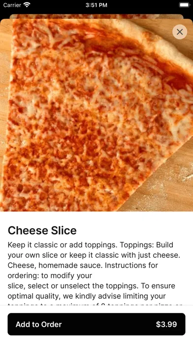 Why Not Pizza应用截图