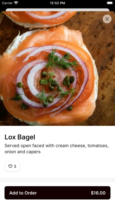 Capturas de tela do Henry Higgins Boiled Bagels OR