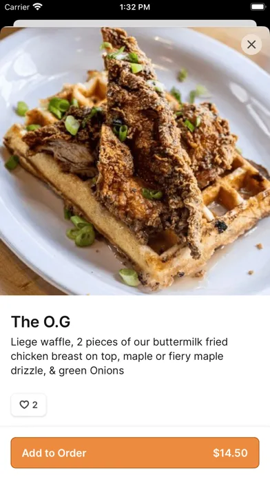 Ảnh chụp màn hình của Munch Munch Waffles & More