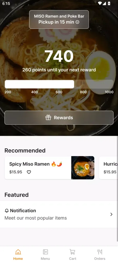 Miso Ramen and Poke Bar应用截图