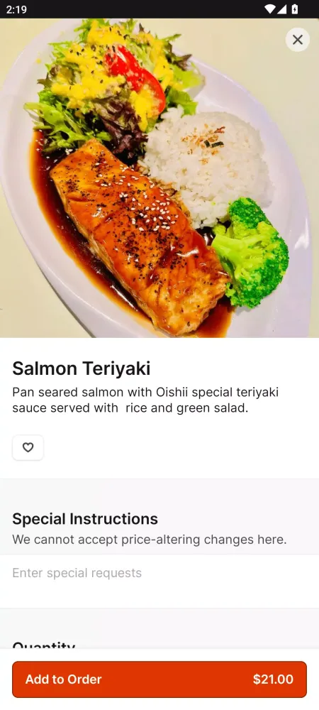 Capturas de pantalla de Oishii Sushi & Ramen