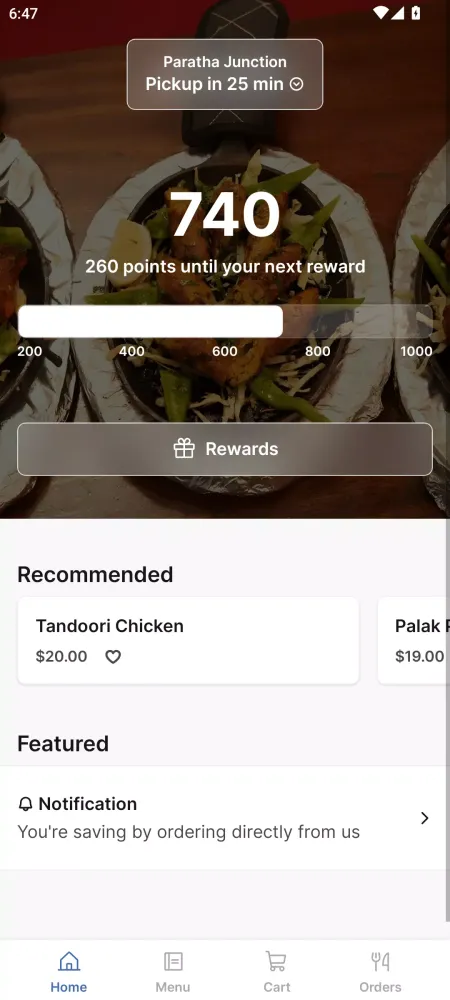 Paratha Junction應用截圖