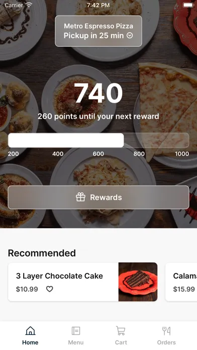 Metro Espresso Pizza سکرین شاٹس
