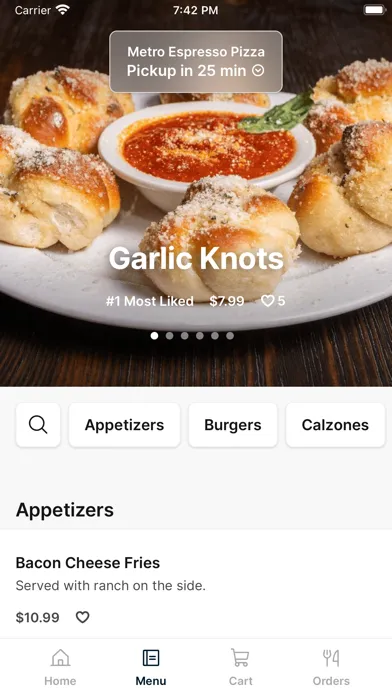 Metro Espresso Pizza سکرین شاٹس