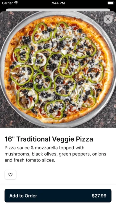 Metro Espresso Pizza سکرین شاٹس