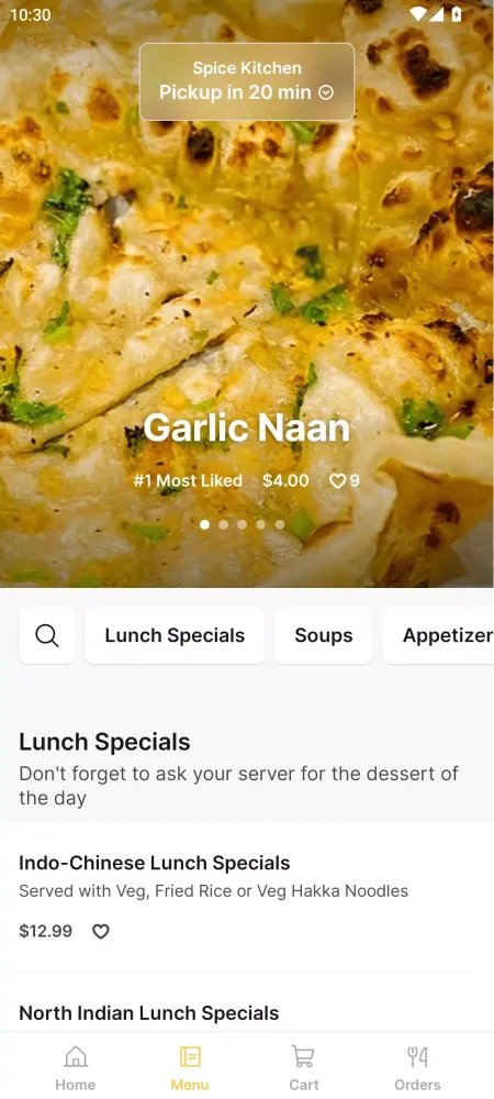 Zrzuty ekranu Spice Kitchen Poconos