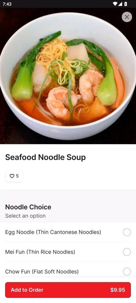 Tang Asian Fusion Ekran Görüntüleri