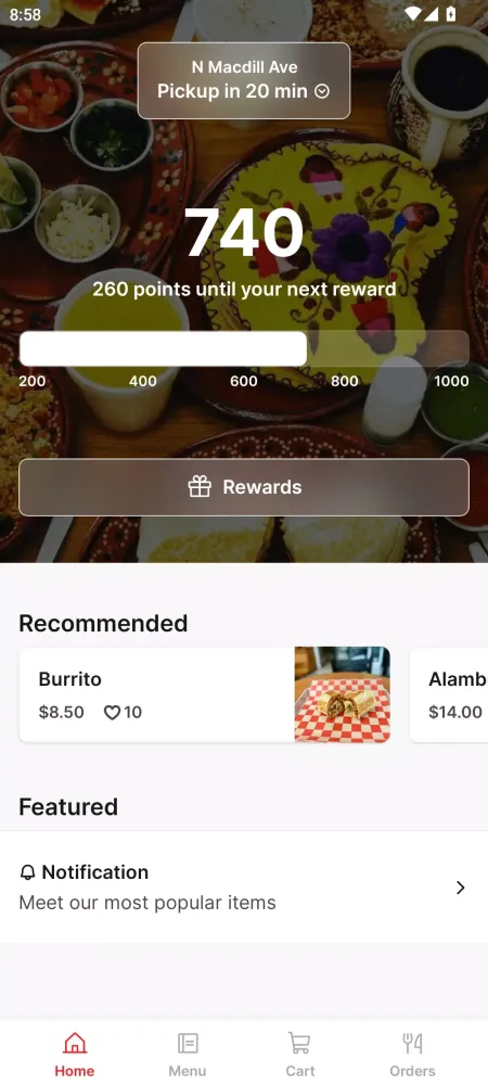 Capturas de pantalla de Taqueria Emanuel