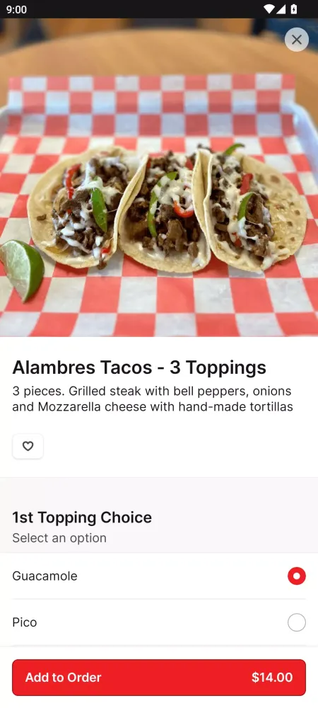 Capturas de pantalla de Taqueria Emanuel