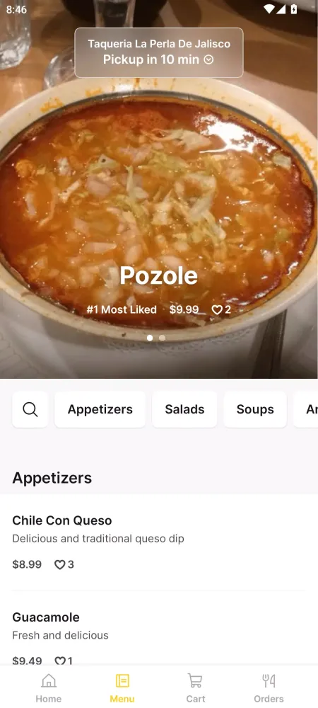 Taqueria La Perla De Jalisco スクリーンショット
