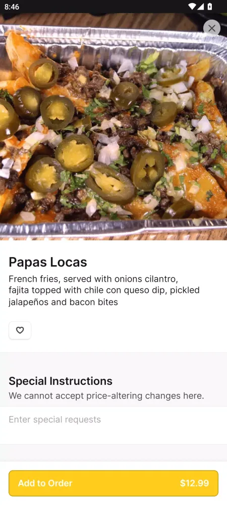 Taqueria La Perla De Jalisco スクリーンショット
