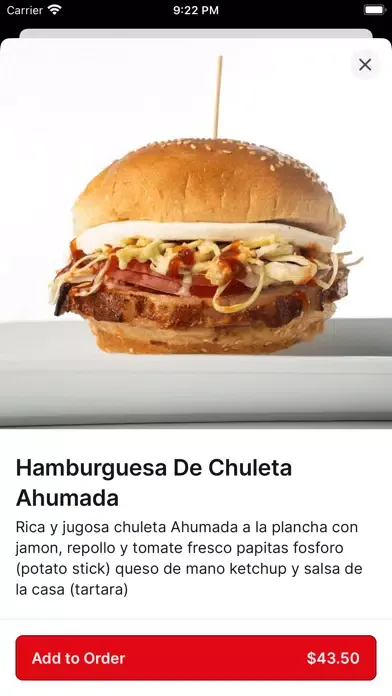 Captures d'écran de Aja Food Truck