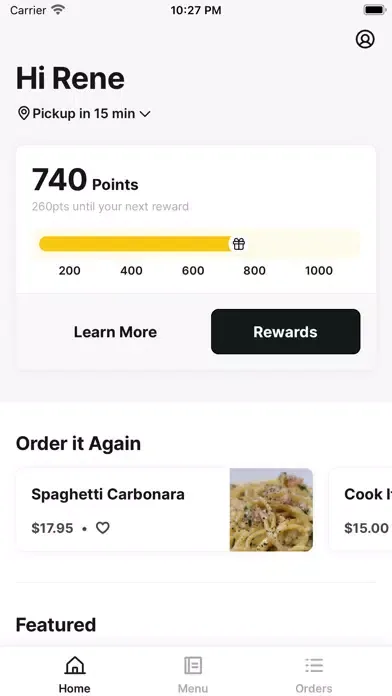 Risotto's Italian Kitchen應用截圖