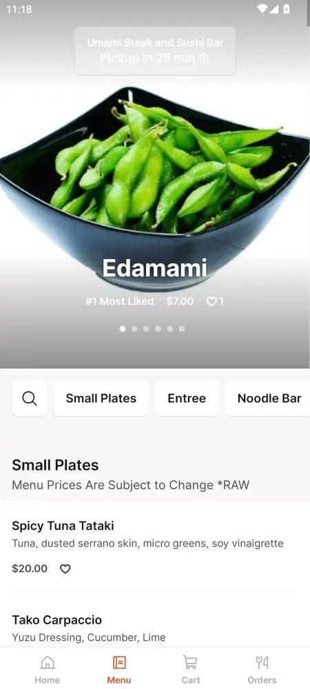 Umami Steak and Sushi Bar سکرین شاٹس