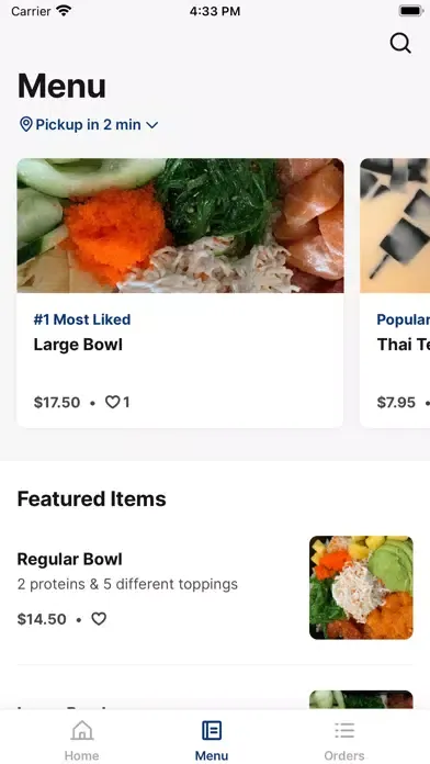 Capturas de pantalla de Ahi Poke Bowl
