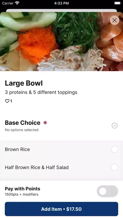 Capturas de pantalla de Ahi Poke Bowl