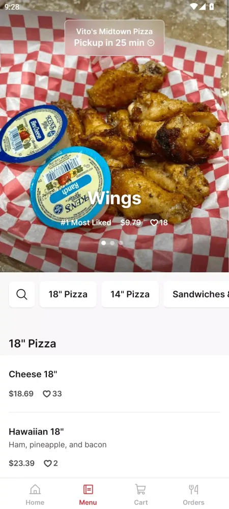 Vito's Midtown Pizza應用截圖