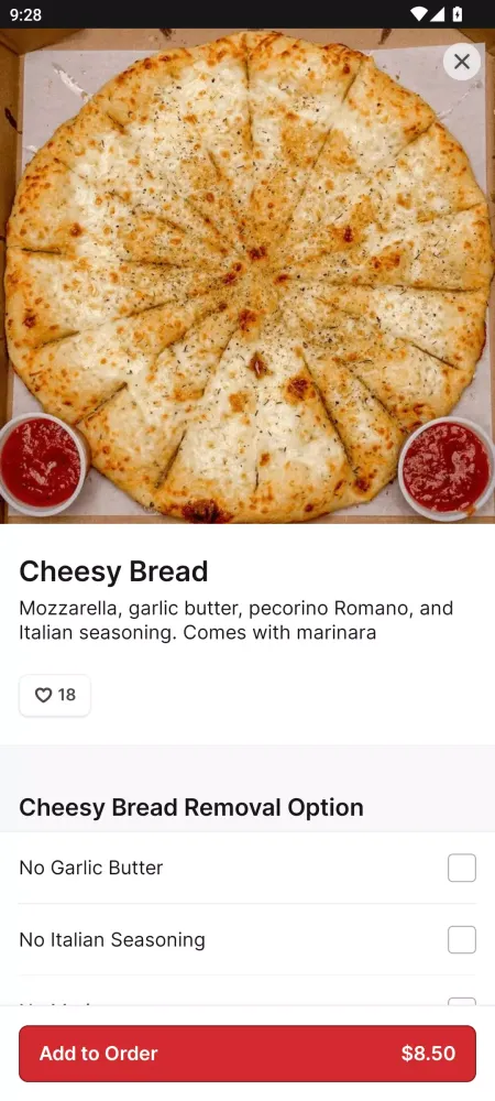 Vito's Midtown Pizza應用截圖