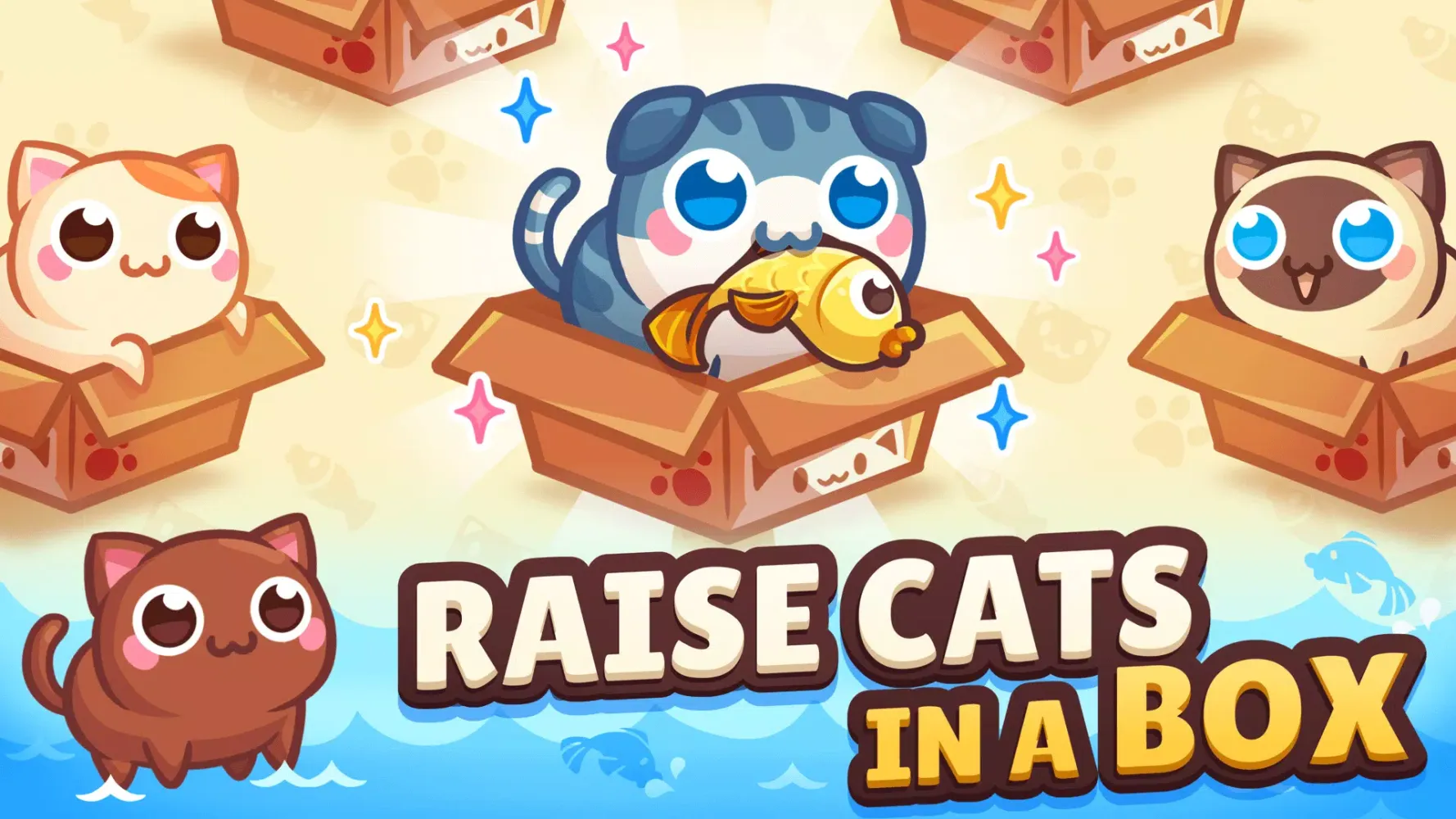Capturas de tela do Cat Box Merge