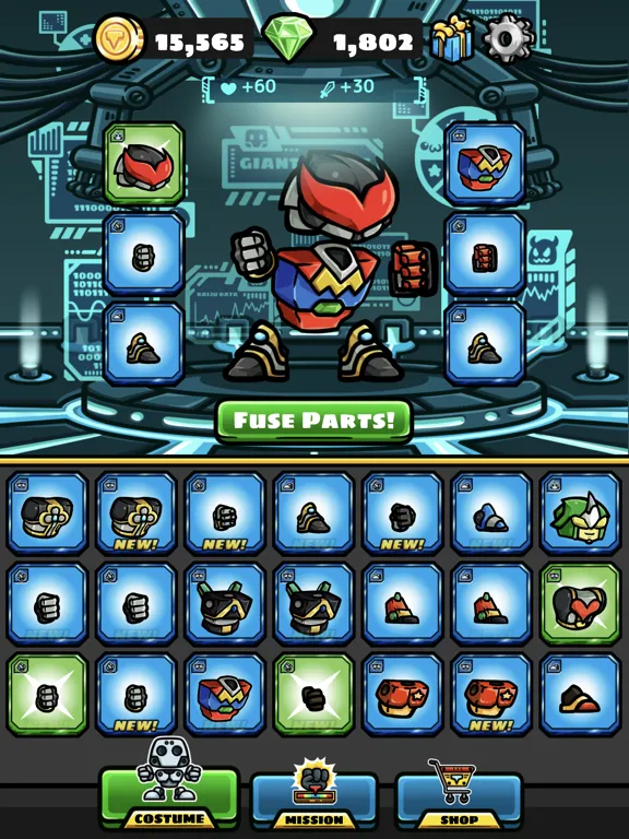 On Point Mecha iPad  Ekran Görüntüleri