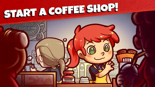 Capturas de tela do Own Coffee Shop: Idle Tap Game